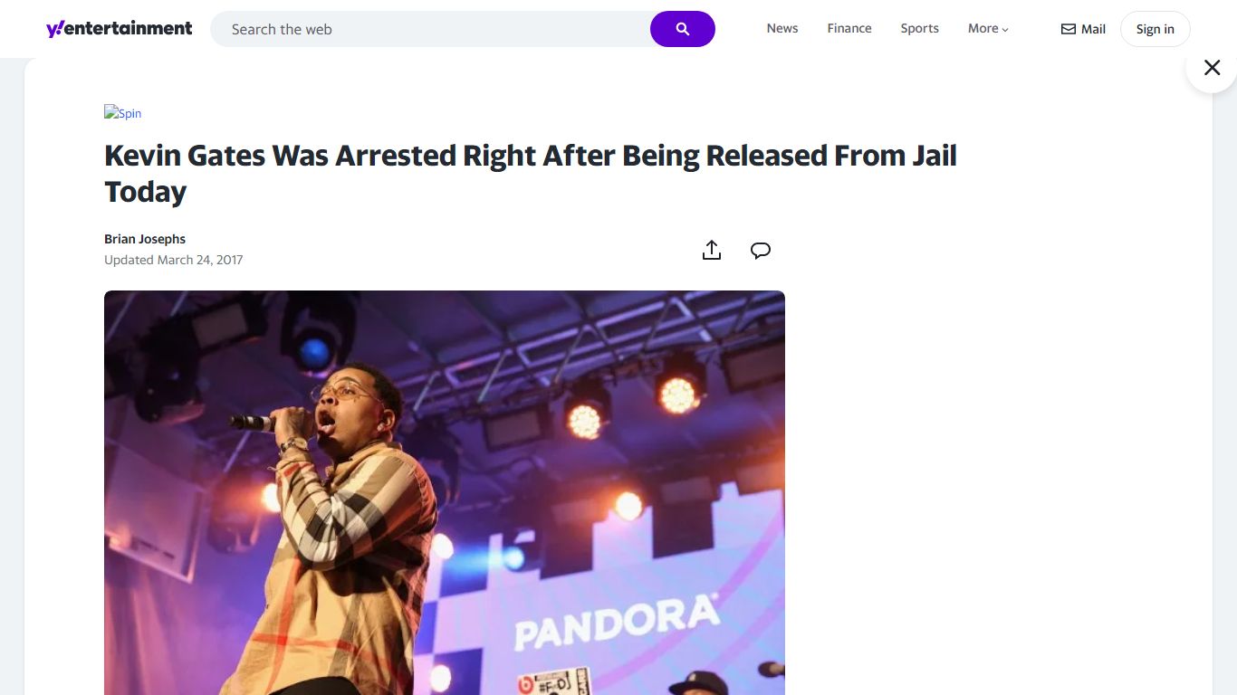 Kevin Gates Was Arrested Right After Being Released From Jail Today - Yahoo